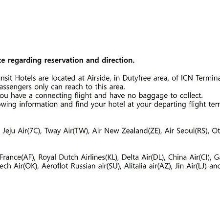 Terminal 2 Transit Hotel Incheon Airport-2